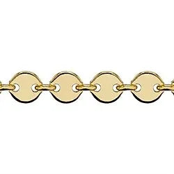 Gold-Filled 4mm Sequin Chain My Store