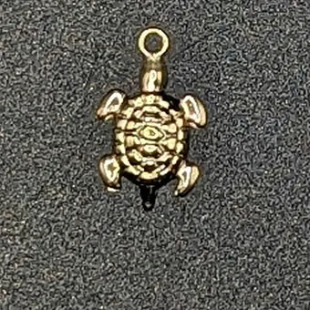 Gold-Filled Sea Turtle Charm 14K Gold Filled My Store