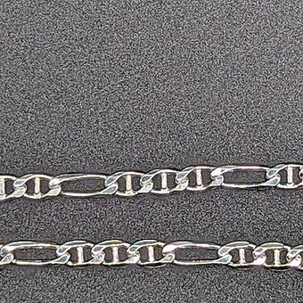 Sterling Silver Figaro Marine Chain 4mm My Store