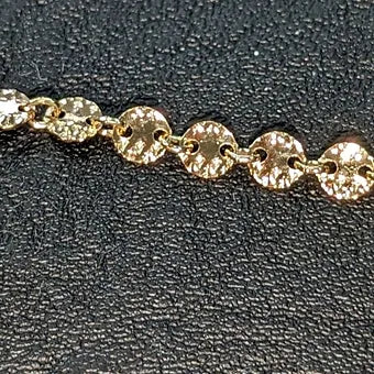 Textured Gold Sequin Chain My Store