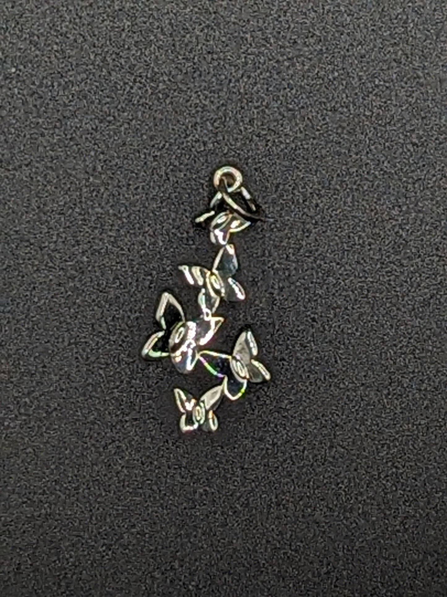Sterling Silver Butterfly Cluster Charm My Store