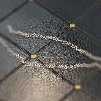 Art Nouveau Style Filigree Hearts Chain My Store