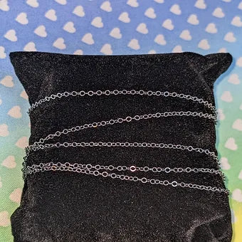 Dark Oxidized Silver Cable Chain My Store