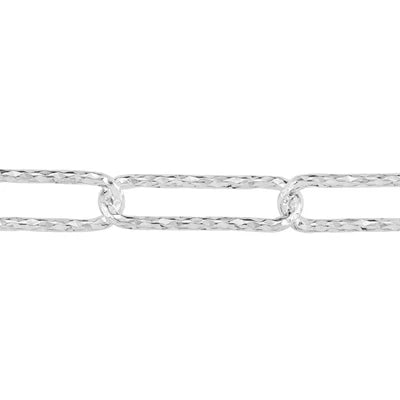 Diamond Cut Paper Clip Chain Halstead