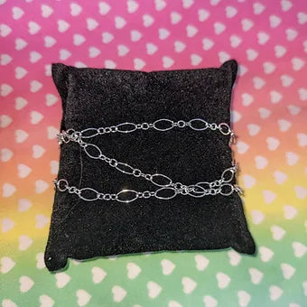 Oval long and short chain My Store