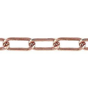 Rose Gold-Filled Drawn Cable Chain. Sold Per Inch My Store