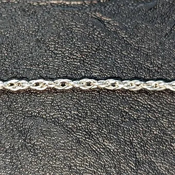 Silver Rope Chain 2mm. Sold Per Inch Online. Halstead