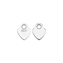 Heart Tags in Sterling Silver and Gold Filled. 10 pieces Cc's Permanent Jewelry Supply