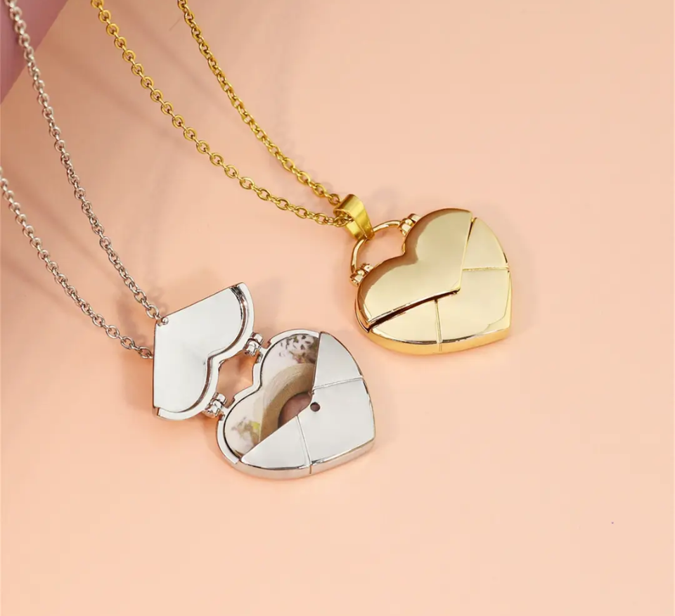 Heart Locket Necklace Cc's Permanent Jewelry Supply