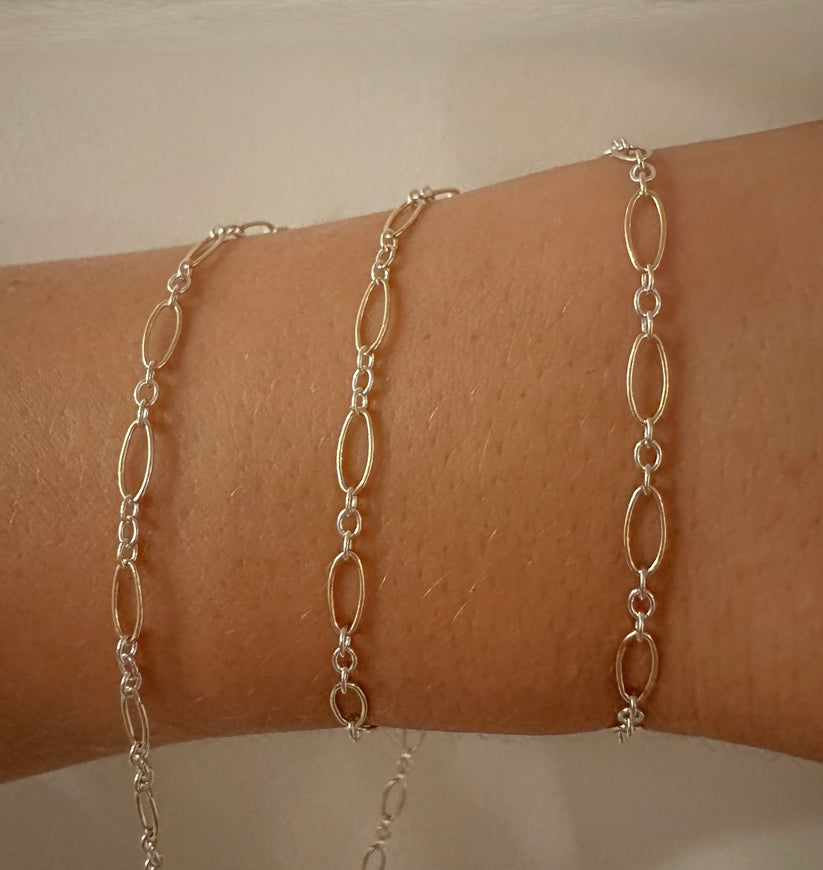 Two Toned Marquise Chain PJ Bestie