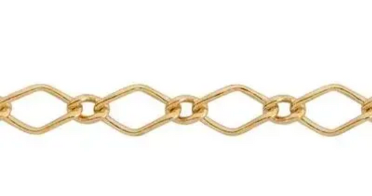 14/20 Gold-filled Long and Short Curbed Links My Store