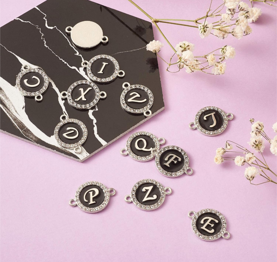 Alphabet Initial Connectors Cc's Permanent Jewelry Supply