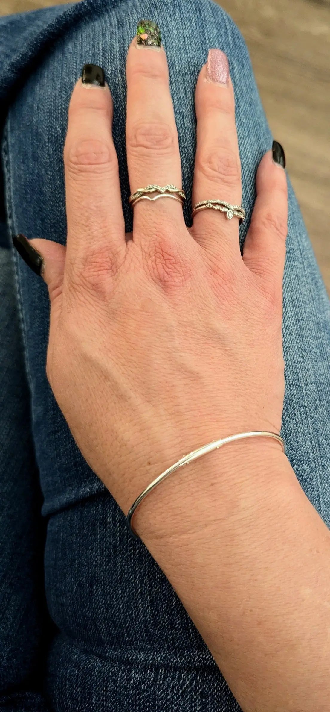 Permanent Bangle Bracelets Sterling Silver My Store