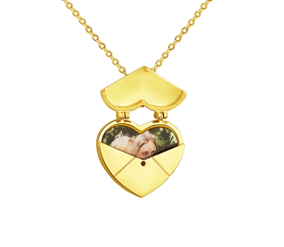 Heart Locket Necklace Cc's Permanent Jewelry Supply