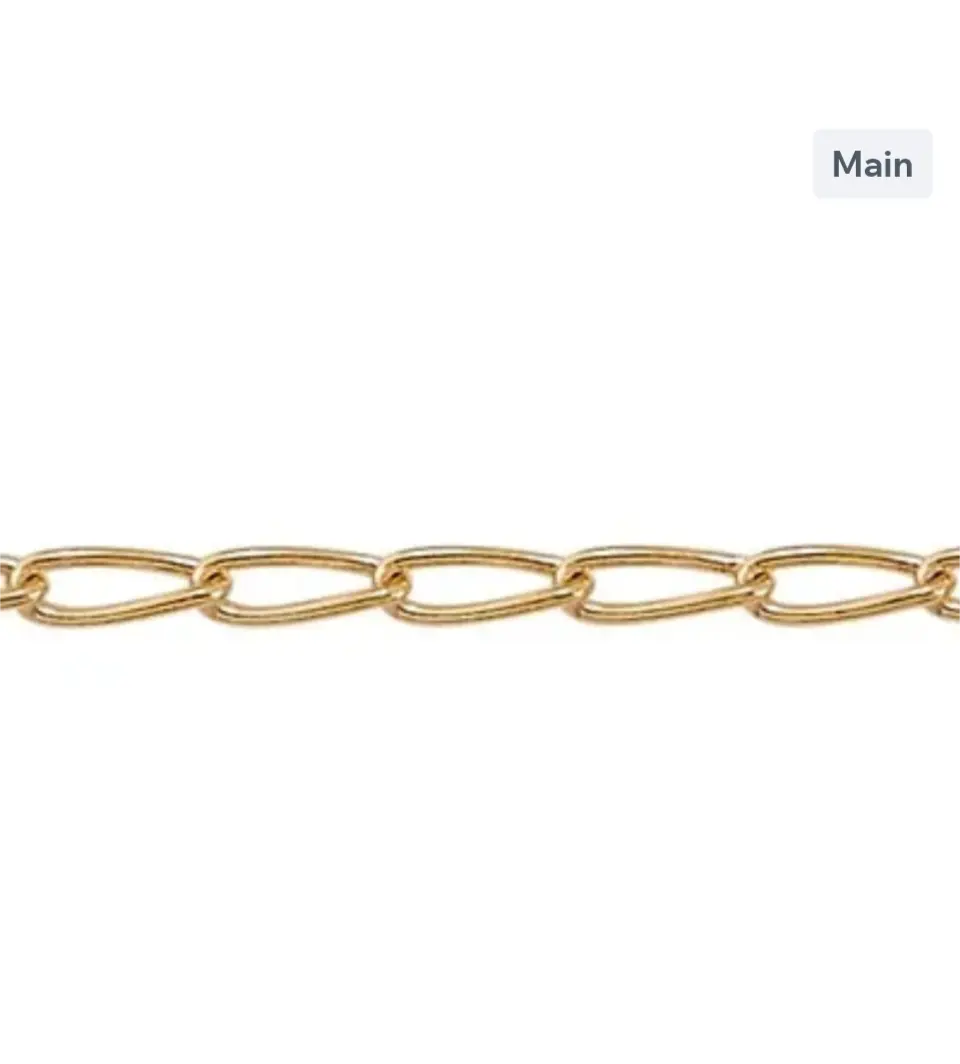 Gold-Filled Tiny Drawn Curb Chain. ***ONLINE PRICING IS PER INCH*** My Store