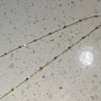 Gold Filled Satellite Chain. Sold Per Inch Online My Store